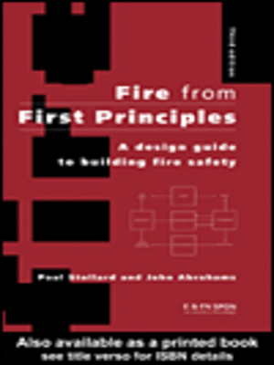 cover image of Fire from First Principles